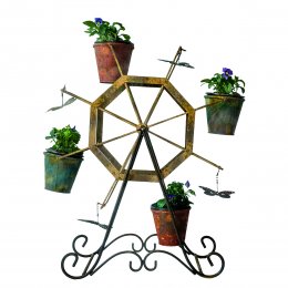 Pariserhjul med krukor