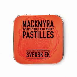 Svensk ek Mackmyra pastiller
