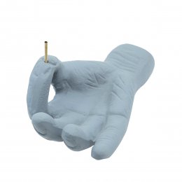 Vägghängd hand rökelsehållare