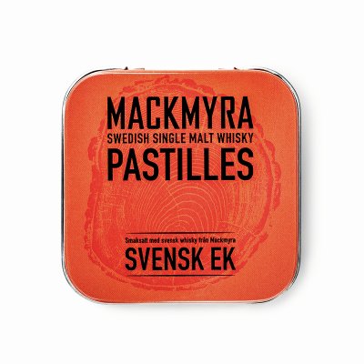 Svensk ek Mackmyra pastiller